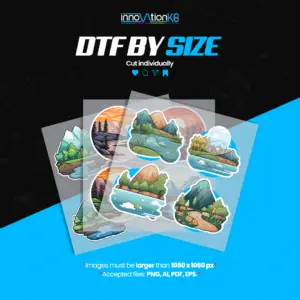 DTF Transfers By Size
